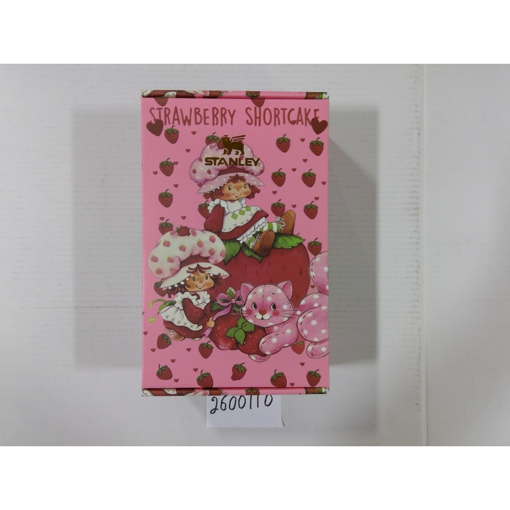 Stanley Quencher Tumbler Kids 40oz Pink NEW Strawberry Shortcake LoveShackFancy